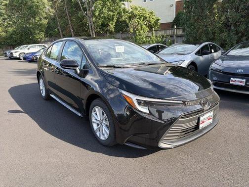 Midnight Black Metallic 2026 Toyota Corolla Hybrid LE