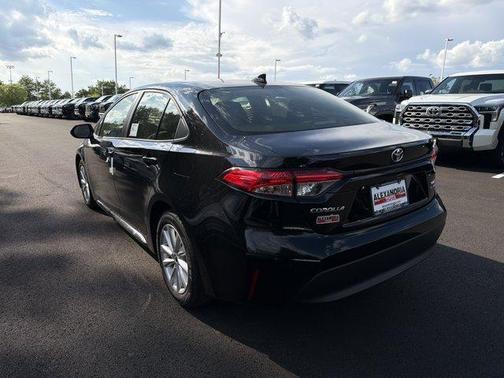 Midnight Black Metallic 2026 Toyota Corolla Hybrid LE