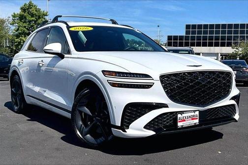 Alta White 2026 Genesis GV70 3.5T Sport Prestige