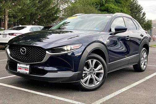 Deep Crystal Blue Mica 2023 Mazda CX-30 Premium Package