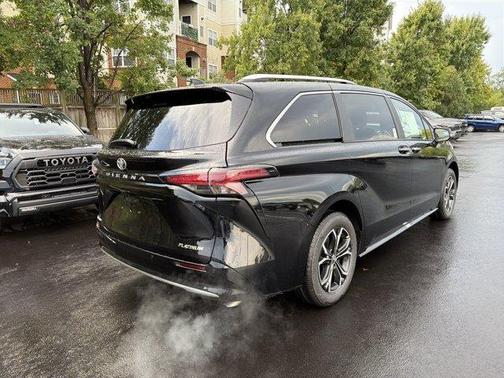 Midnight Black Metallic 2026 Toyota Sienna Platinum 7 Passenger