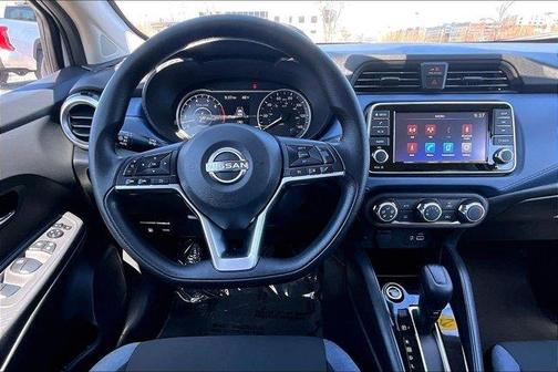 Aspen White 2025 Nissan Versa 1.6 SV