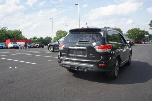 Magnetic Black 2015 Nissan Pathfinder Platinum