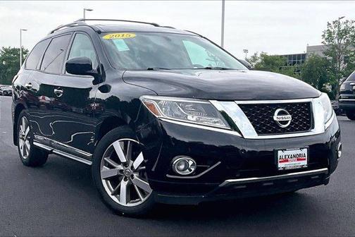 Magnetic Black 2015 Nissan Pathfinder Platinum