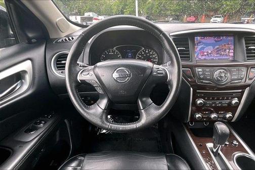 Magnetic Black 2015 Nissan Pathfinder Platinum