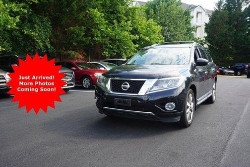 Magnetic Black 2015 Nissan Pathfinder Platinum