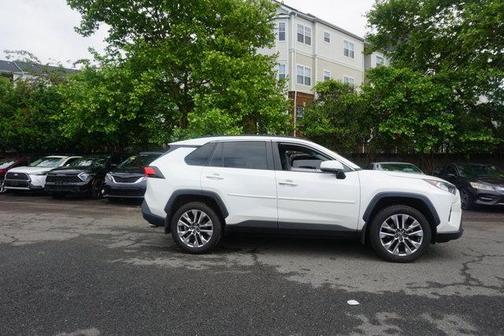 White 2019 Toyota RAV4 Limited