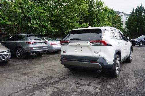 White 2019 Toyota RAV4 Limited