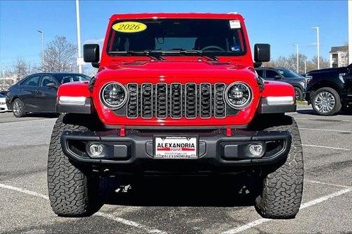 Firecracker Red Clearcoat 2026 Jeep Wrangler Rubicon
