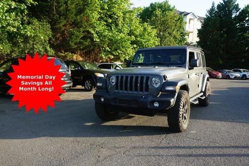 Sting Gray Clearcoat 2018 Jeep Wrangler Unlimited Sport