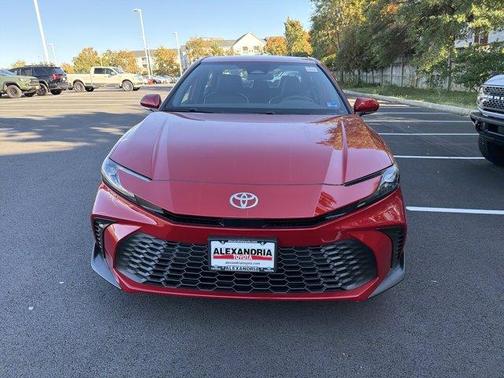 Red 2027 Toyota Camry SE
