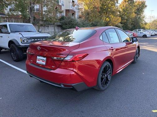 Red 2027 Toyota Camry SE