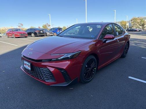 Red 2027 Toyota Camry SE