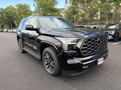 Midnight Black Metallic 2026 Toyota Sequoia Platinum