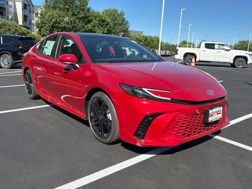 Red 2026 Toyota Camry XSE