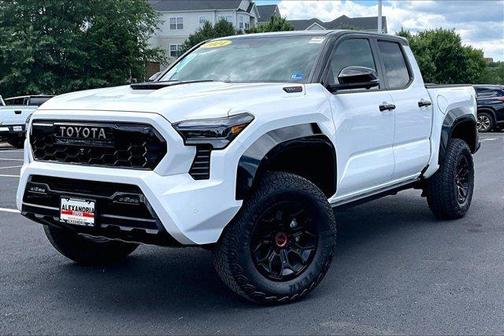 White 2024 Toyota Tacoma Hybrid TRD PRO