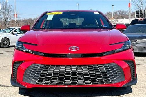 Red 2025 Toyota Camry SE