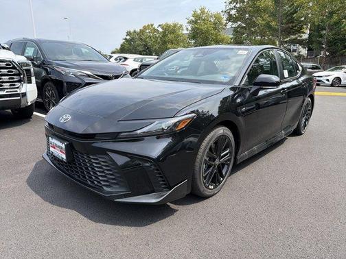Midnight Black Metallic 2026 Toyota Camry SE