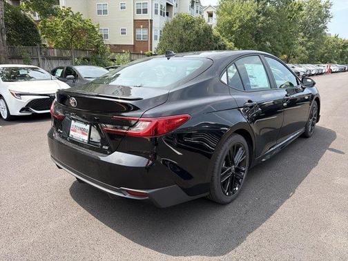 Midnight Black Metallic 2026 Toyota Camry SE