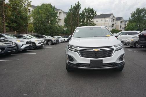 Silver Ice Metallic 2022 Chevrolet Equinox 1LT
