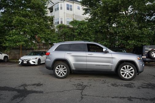 Billet Silver Metallic Clearcoat 2017 Jeep Grand Cherokee Limited