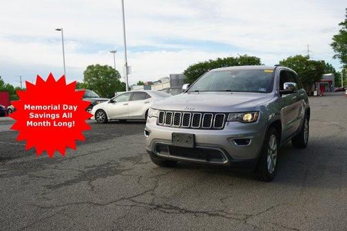 Billet Silver Metallic Clearcoat 2017 Jeep Grand Cherokee Limited