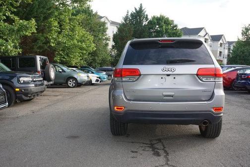 Billet Silver Metallic Clearcoat 2017 Jeep Grand Cherokee Limited