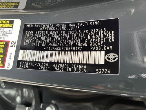 2026 Toyota Camry XLE