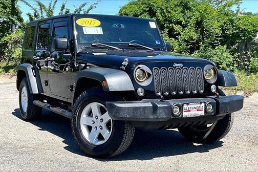 Black Clearcoat 2016 Jeep Wrangler Unlimited Sport