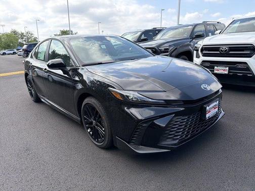 Midnight Black Metallic 2026 Toyota Camry SE