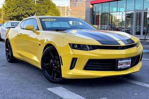 Bright Yellow 2018 Chevrolet Camaro 1LT