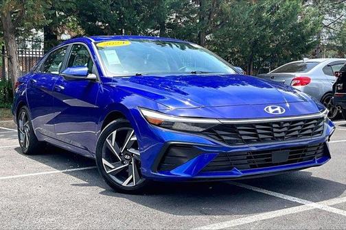 Intense Blue 2024 Hyundai ELANTRA Limited