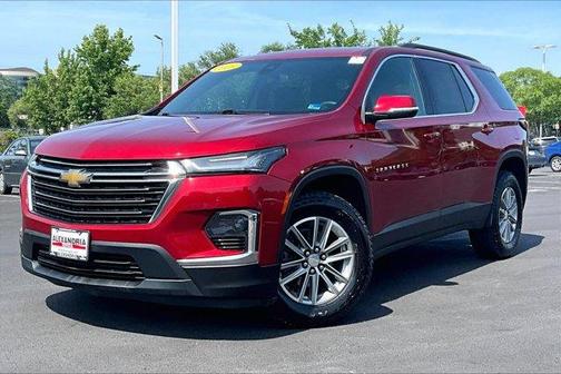 Radiant Red 2023 Chevrolet Traverse LT Cloth