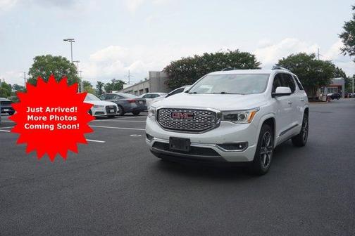 White Frost Tri-Coat 2018 GMC Acadia Denali