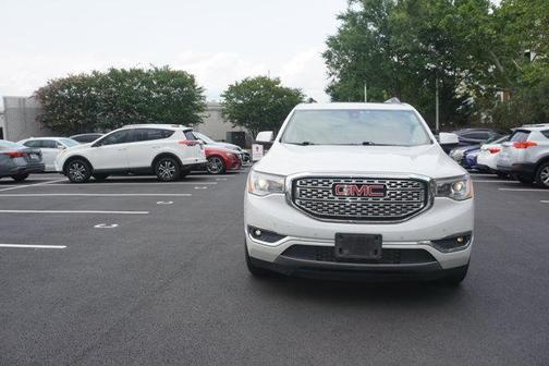 White Frost Tri-Coat 2018 GMC Acadia Denali