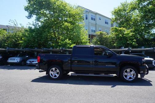 Black 2018 Chevrolet Silverado 1500 Custom