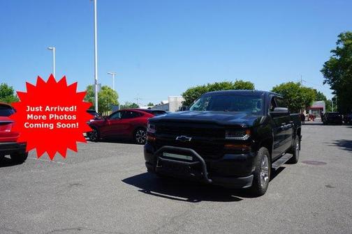 Black 2018 Chevrolet Silverado 1500 Custom