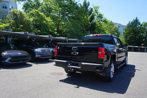 Black 2018 Chevrolet Silverado 1500 Custom