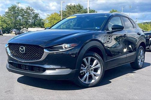 Jet Black Mica 2024 Mazda CX-30 2.5 S Preferred Package