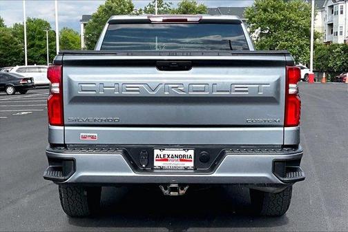 Satin Steel Metallic 2021 Chevrolet Silverado 1500 Custom