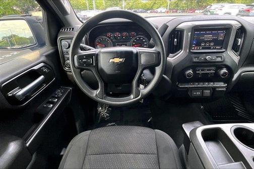 Satin Steel Metallic 2021 Chevrolet Silverado 1500 Custom