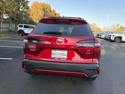 Soul Red Crystal 2026 Toyota Corolla Cross LE