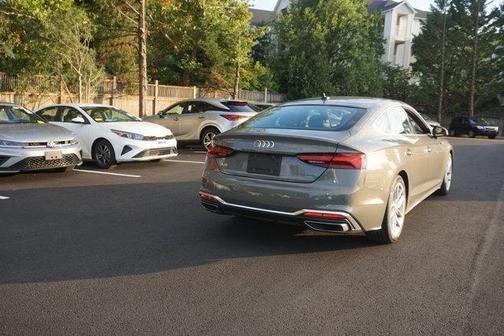 Chronos Gray Metallic 2024 Audi A5 Sportback S line Premium Plus