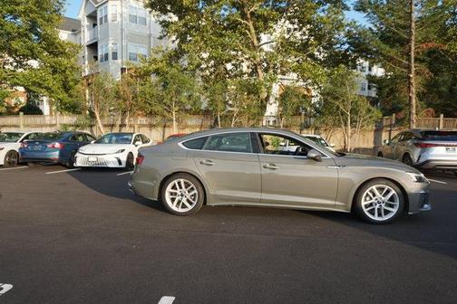 Chronos Gray Metallic 2024 Audi A5 Sportback S line Premium Plus