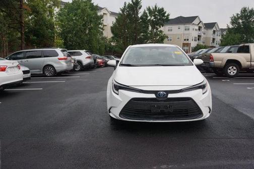 White 2025 Toyota Corolla Hybrid LE