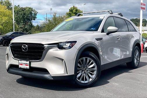 Platinum Quartz Metallic 2024 Mazda CX-90 Preferred Plus