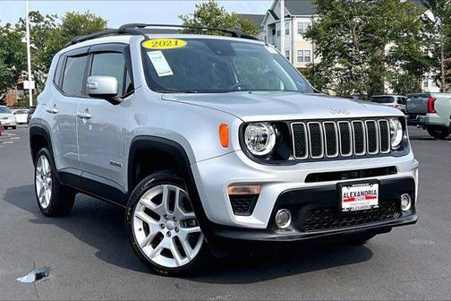 Glacier Metallic 2021 Jeep Renegade Latitude