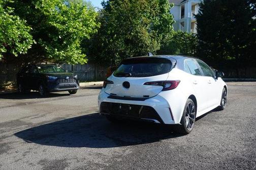 White 2023 Toyota Corolla Hatchback XSE