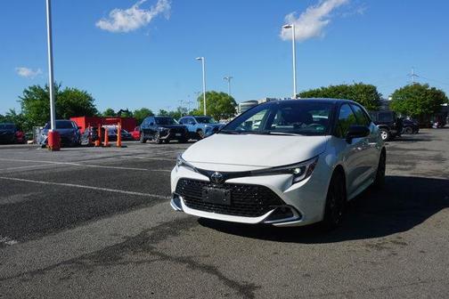 White 2023 Toyota Corolla Hatchback XSE
