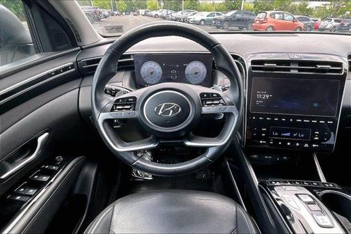 Serenity White Pearl 2023 Hyundai TUCSON Limited